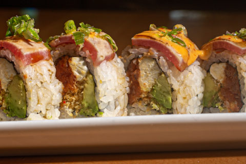 CRUNCHY CRAZY TUNA* - Sushi Nine