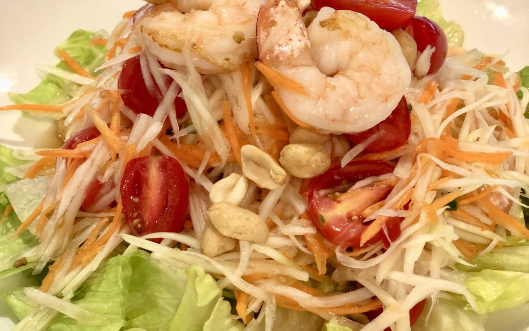 SHRIMP PAPAYA SALAD