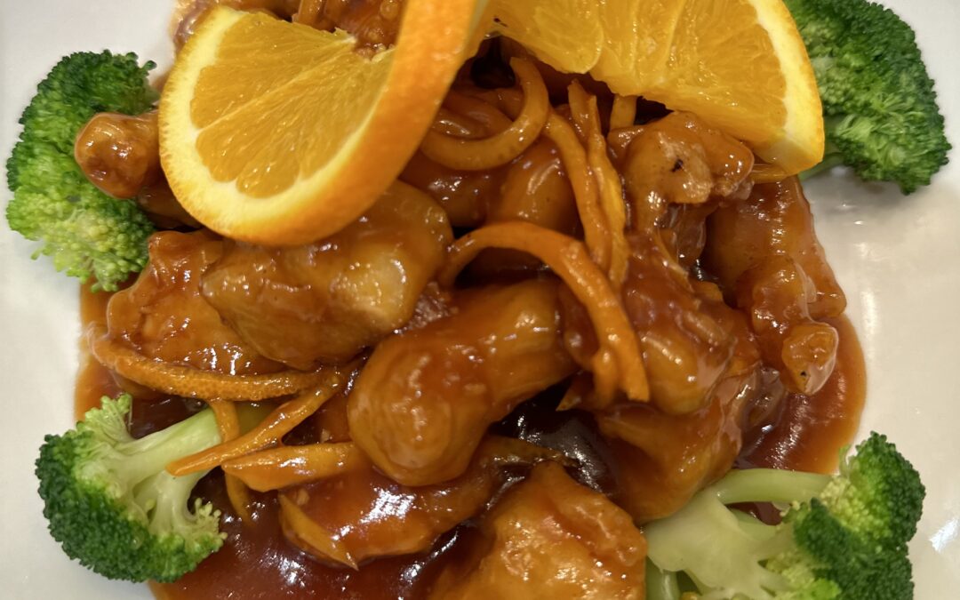 CRISPY ORANGE CHICKEN