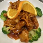 CRISPY ORANGE CHICKEN